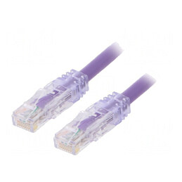 Patch Cord UTP TX6A 10Gig Violet 3m