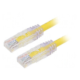 Cablu Patch Cord TX6A 10Gig UTP Cat6a Galben 3m | Electronic-mag.ro | Componente Electronice