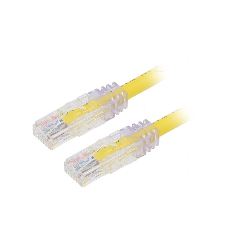 Cablu Patch Cord TX6A 10Gig UTP Cat6a Galben 3m | Electronic-mag.ro | Componente Electronice Cablu Patch Cord TX6A 10Gig UTP Cat6a Galben 3m | Electronic-mag.ro | Componente Electronice