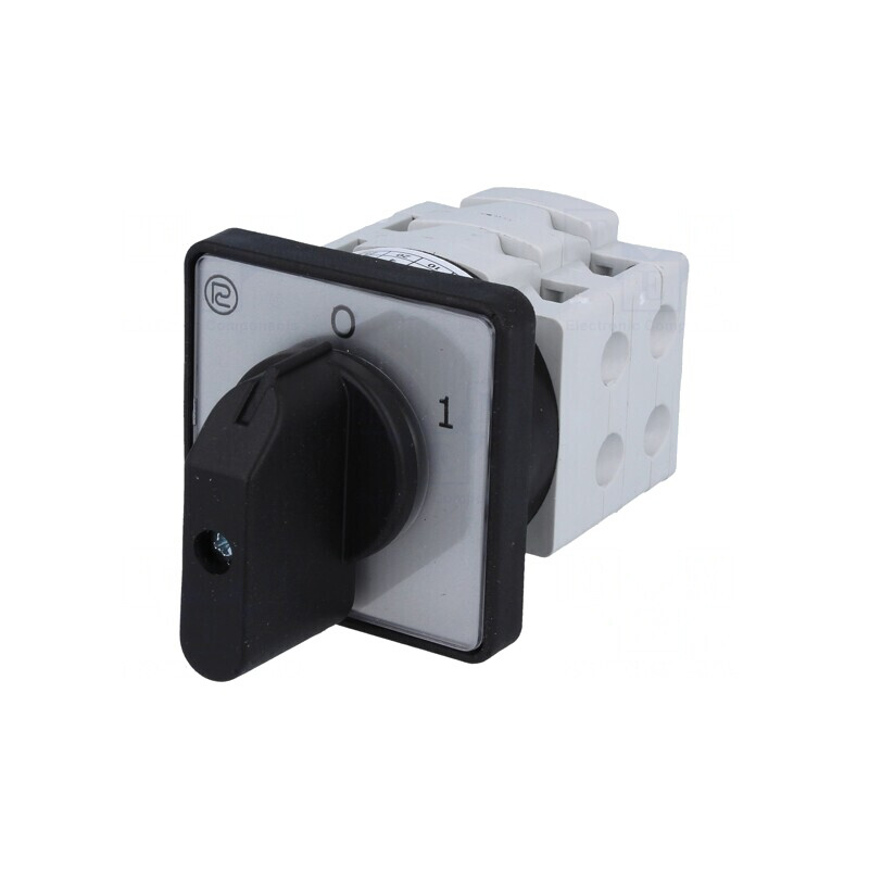 Comutator cu Came 2 Poziții 25A pentru Încastrare 3 Poli | Electronic-mag.ro | Componente Electronice Comutator cu Came 2 Poziții 25A pentru Încastrare 3 Poli | Electronic-mag.ro | Componente Electronice
