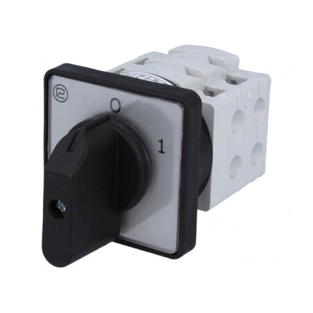 Comutator cu Came 2 Poziții 25A pentru Încastrare 3 Poli | Electronic-mag.ro | Componente Electronice