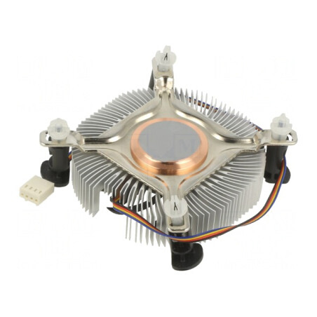 Radiator Extrudat Aluminiu Cupru 12V 39.8m3/h 23.5mm | Electronic-mag.ro | Componente Electronice