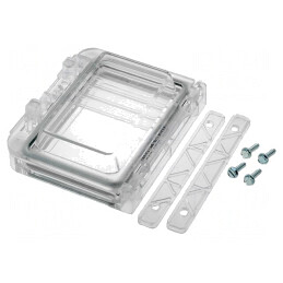 Ferestre de inspecție policarbonat 96x77x25mm IP54 | Electronic-mag.ro | Componente Electronice