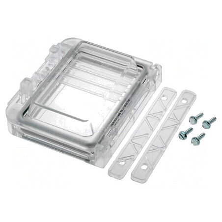 Ferestre de inspecție policarbonat 96x77x25mm IP54 | Electronic-mag.ro | Componente Electronice
