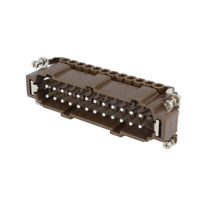 Conector HDC tată 24 PE 16A 500V | Electronic-mag.ro | Componente Electronice