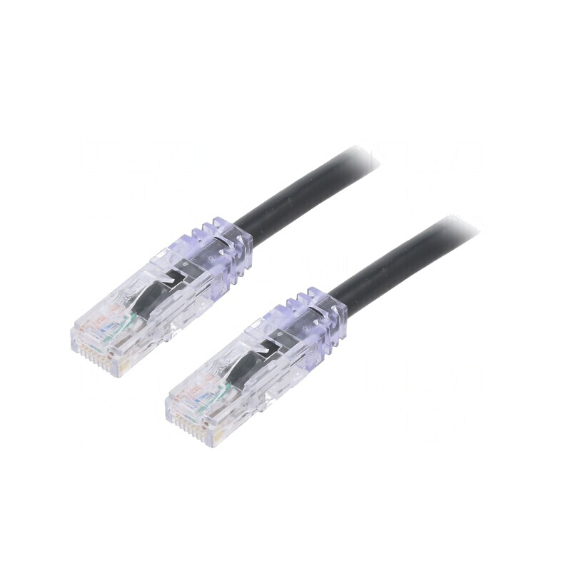 Patch cord negru 3m UTP Cat6a 10Gig | Electronic-mag.ro | Componente Electronice Patch cord negru 3m UTP Cat6a 10Gig | Electronic-mag.ro | Componente Electronice
