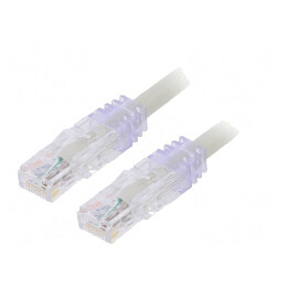 Patch Cord UTP Cat6a 3m Gri | Electronic-mag.ro | Componente Electronice