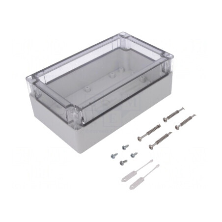 Carcasă Universală ABS Gri 122x202x75mm | Electronic-mag.ro | Componente Electronice