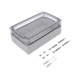 Carcasă Universală ABS Gri 122x202x75mm | Electronic-mag.ro | Componente Electronice