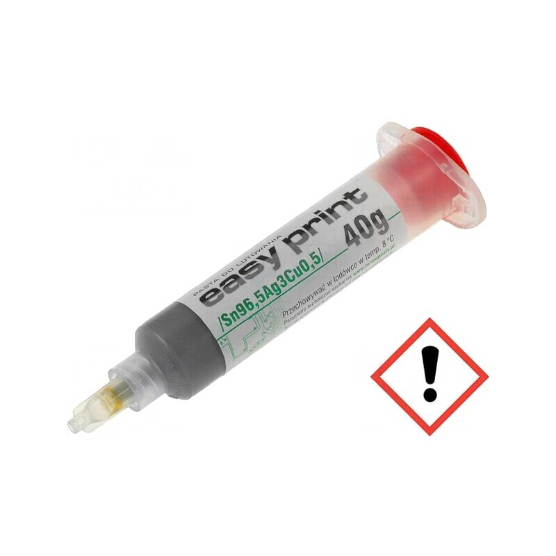 Pastă de lipit fără plumb seringă 40g 217°C | Electronic-mag.ro | Componente Electronice Pastă de lipit fără plumb seringă 40g 217°C | Electronic-mag.ro | Componente Electronice