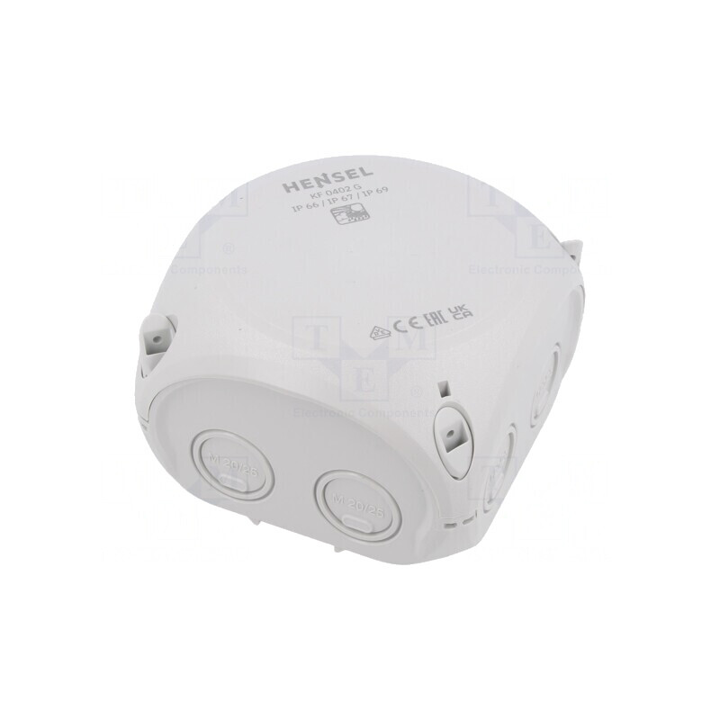 Cutie de Conexiuni Impermeabilă 104x104x70mm IP66/IP67 | Electronic-mag.ro | Componente Electronice