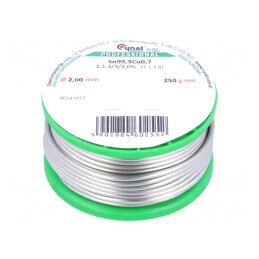 Sârmă de lipit fără plumb 2mm 250g | Electronic-mag.ro | Componente Electronice