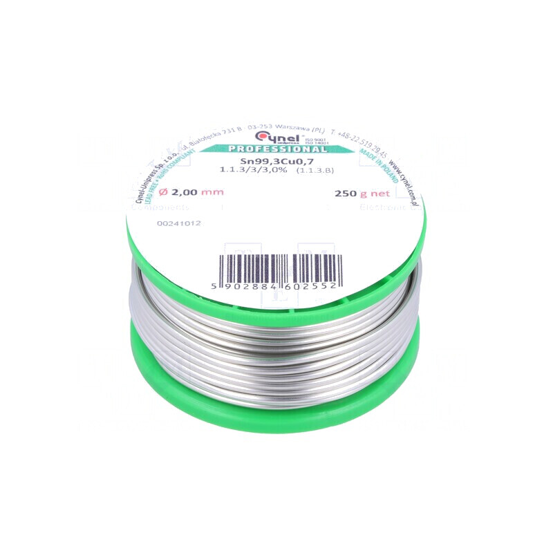 Sârmă de lipit fără plumb 2mm 250g | Electronic-mag.ro | Componente Electronice Sârmă de lipit fără plumb 2mm 250g | Electronic-mag.ro | Componente Electronice