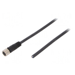 Cablu Conectare M8 4PIN 10m Mufă 30VAC 4A | Electronic-mag.ro | Componente Electronice