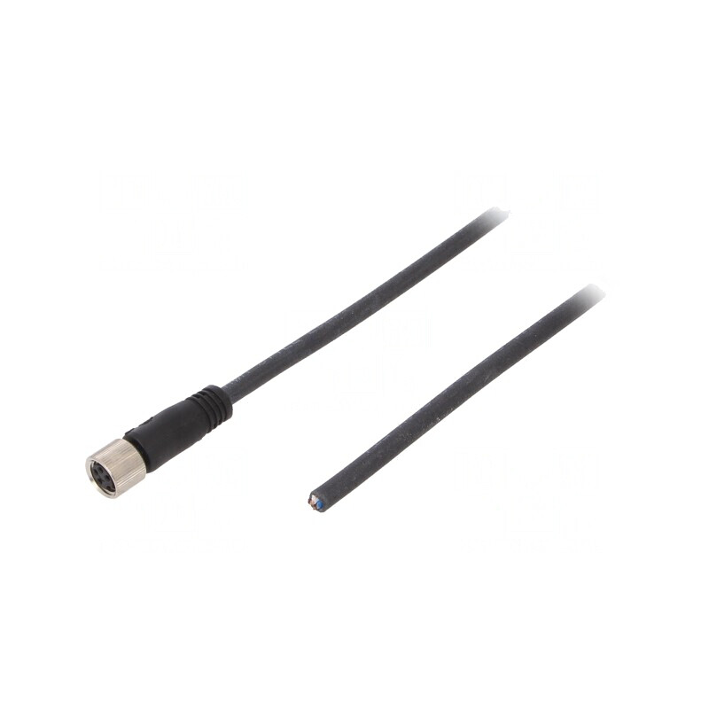Cablu Conectare M8 4PIN 10m Mufă 30VAC 4A | Electronic-mag.ro | Componente Electronice