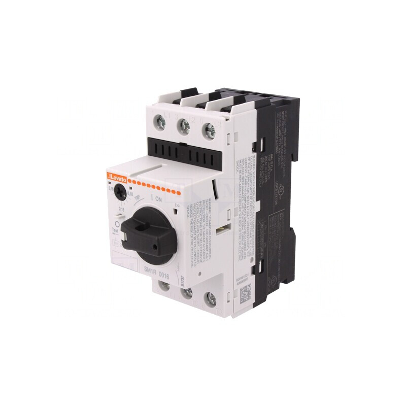 Întrerupător Motor 230-690VAC Șină DIN 0,1-0,16A | Electronic-mag.ro | Componente Electronice