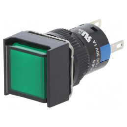 Comutator apăsare ON-ON 5A/250VAC IP40 | Electronic-mag.ro | Componente Electronice