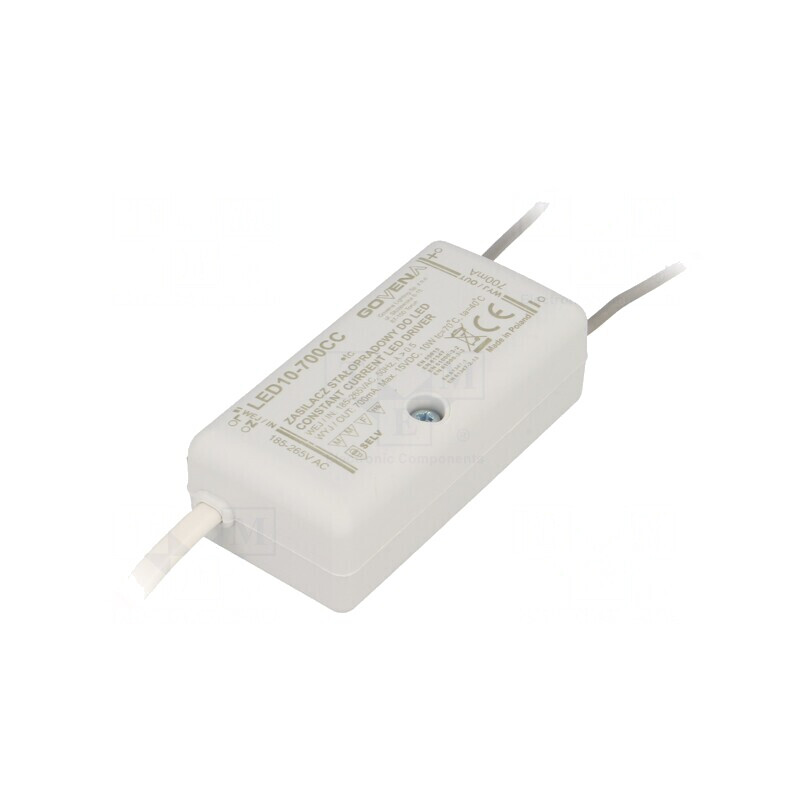 Alimentator LED 10W 2-15VDC 700mA IP40 | Electronic-mag.ro | Componente Electronice Alimentator LED 10W 2-15VDC 700mA IP40 | Electronic-mag.ro | Componente Electronice