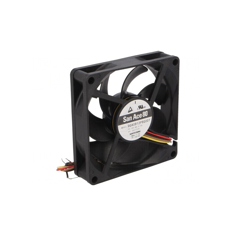 Ventilator DC axial 12V 80x80x20mm 103,2m3/h 45dBA cu bilă | Electronic-mag.ro | Componente Electronice Ventilator DC axial 12V 80x80x20mm 103,2m3/h 45dBA cu bilă | Electronic-mag.ro | Componente Electronice