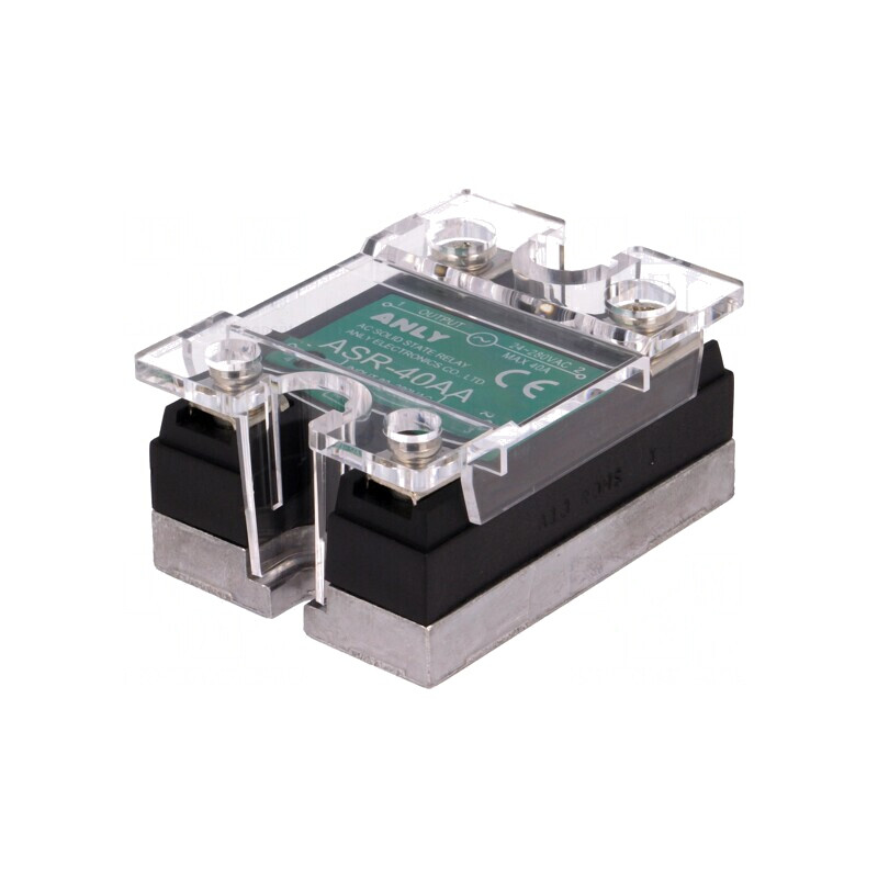 Releu Semiconductor Monofazat 40A 24-280VAC | Electronic-mag.ro | Componente Electronice