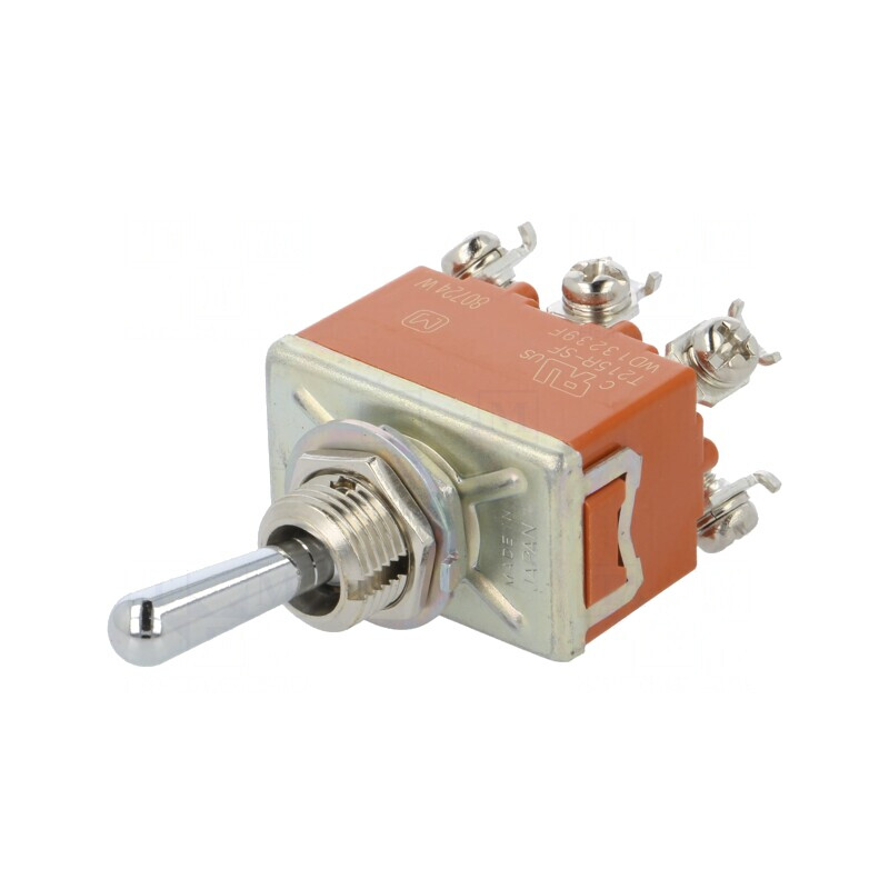 Comutator basculant DPDT 15A 250VAC/30VDC | Electronic-mag.ro | Componente Electronice