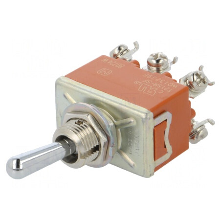 Comutator basculant DPDT 15A 250VAC/30VDC | Electronic-mag.ro | Componente Electronice