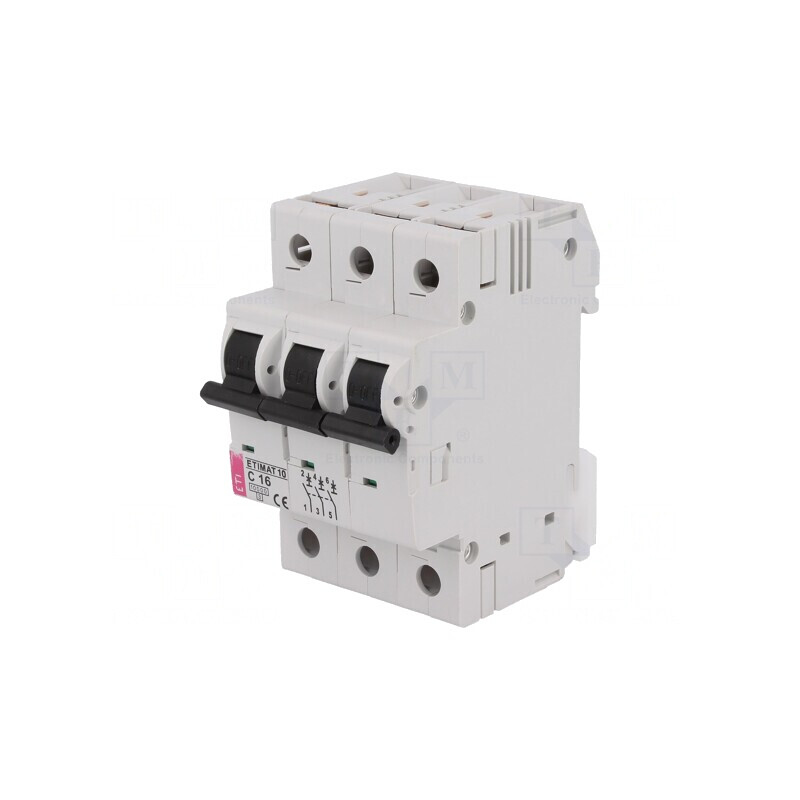 Întrerupător de Supracurent 16A 3 Poli 230/400V | Electronic-mag.ro | Componente Electronice Întrerupător de Supracurent 16A 3 Poli 230/400V | Electronic-mag.ro | Componente Electronice
