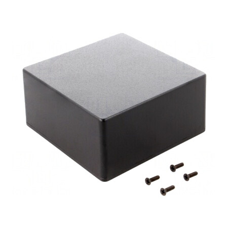 Carcasă universală aluminiu 120x120x55mm IP54 | Electronic-mag.ro | Componente Electronice