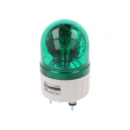 Semnalizator Luminos Rotativ Verde 24VDC IP44 | Electronic-mag.ro | Componente Electronice