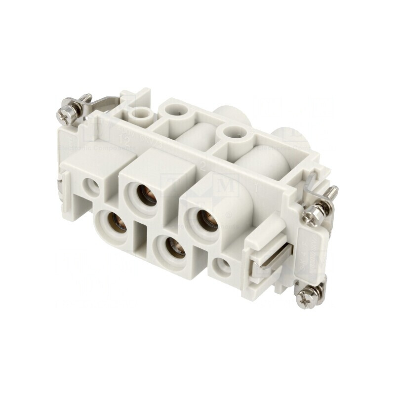 Conector HDC Inserturi Contact Mamă 4P 80A | Electronic-mag.ro | Componente Electronice
