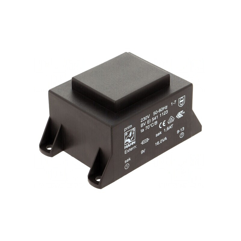 Transformator încapsulat 16VA 230V 9V 1778mA PCB | Electronic-mag.ro | Componente Electronice Transformator încapsulat 16VA 230V 9V 1778mA PCB | Electronic-mag.ro | Componente Electronice