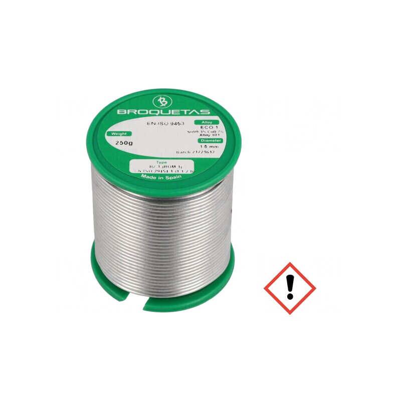Sârmă de lipit fără plumb 1,5mm 0,25kg | Electronic-mag.ro | Componente Electronice