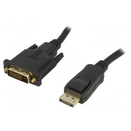 Cablu DisplayPort 1.1 la DVI-D 5m | Electronic-mag.ro | Componente Electronice