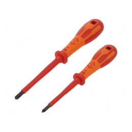 Kit Șurubelnițe Izolate 1kVAC PZ1 PZ2 | Electronic-mag.ro | Componente Electronice