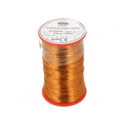 Sârmă emailată dublu 0,6mm 0,5kg Cu 65-200°C | Electronic-mag.ro | Componente Electronice