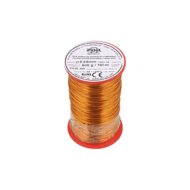 Sârmă bobină emailată 0,65mm 0,5kg Cu | Electronic-mag.ro | Componente Electronice Sârmă bobină emailată 0,65mm 0,5kg Cu | Electronic-mag.ro | Componente Electronice