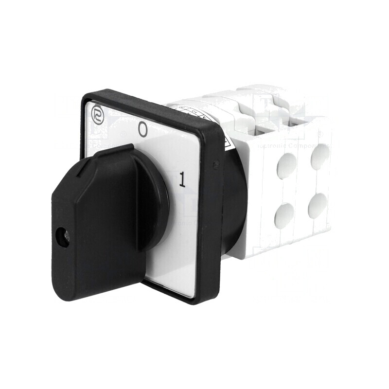 Comutator cu Came 2 Pozitii 16A 0-1 pentru Încastrare 3 Poli | Electronic-mag.ro | Componente Electronice Comutator cu Came 2 Pozitii 16A 0-1 pentru Încastrare 3 Poli | Electronic-mag.ro | Componente Electronice