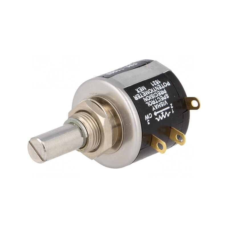 Potentiometru Axial Multitura 50kΩ 2W ±5% 6,35mm Serie 534 | Electronic-mag.ro | Componente Electronice