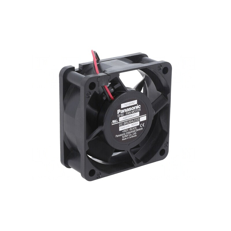 Ventilator axial 12V DC 60x60x25mm 24,6m3/h 21dBA cu bilă | Electronic-mag.ro | Componente Electronice Ventilator axial 12V DC 60x60x25mm 24,6m3/h 21dBA cu bilă | Electronic-mag.ro | Componente Electronice