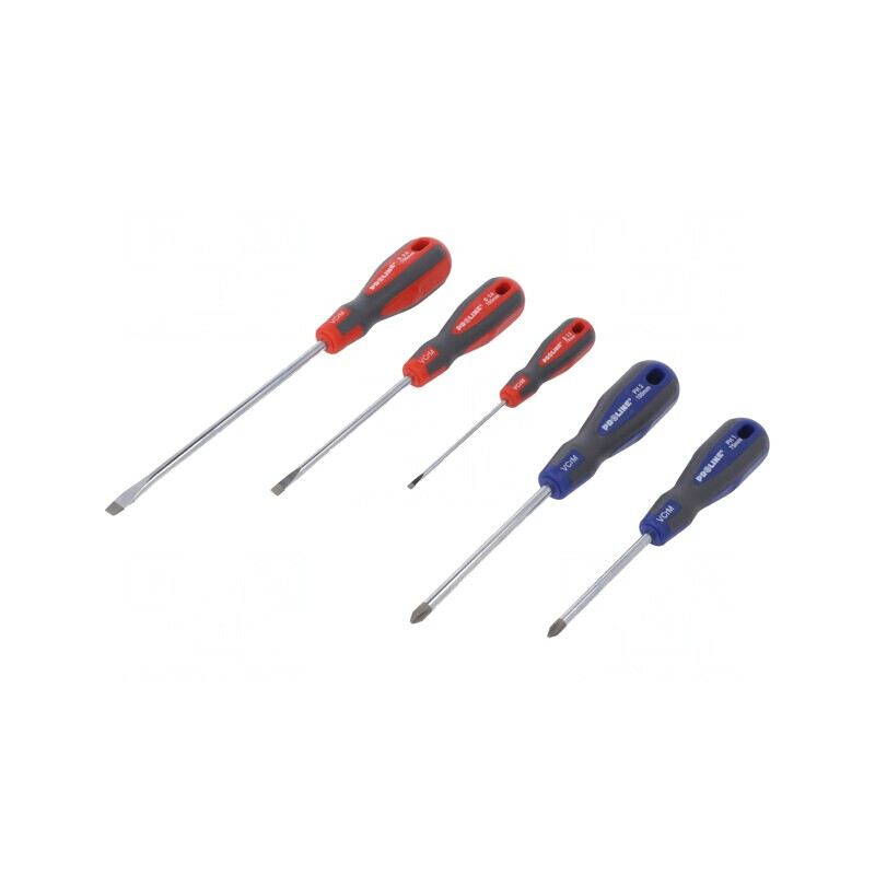Set Şurubelniţe Phillips și Plate - 5 Bucăți | Electronic-mag.ro | Componente Electronice