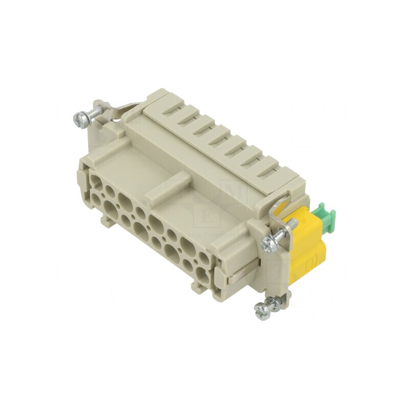 Conector HDC Inserturi Mamă 16 PIN 16 PE Han ES | Electronic-mag.ro | Componente Electronice