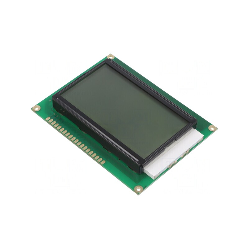 Afișaj LCD Grafic 128x64 FSTN Pozitiv LED 20 PIN 93x70x14mm | Electronic-mag.ro | Componente Electronice