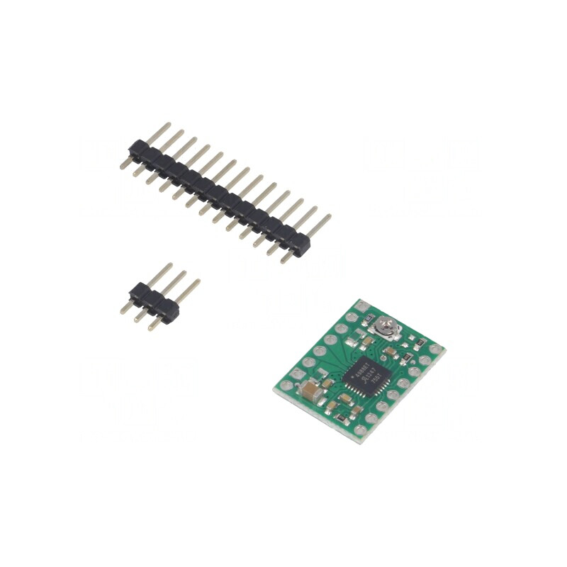 Controler motor pas cu pas A4988 verde 8-35V | Electronic-mag.ro | Componente Electronice Controler motor pas cu pas A4988 verde 8-35V | Electronic-mag.ro | Componente Electronice