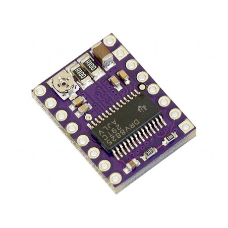 Controler Motor Pas cu Pas DRV8825 1,5A 8,2-45V POLOLU-2133 | Electronic-mag.ro | Componente Electronice