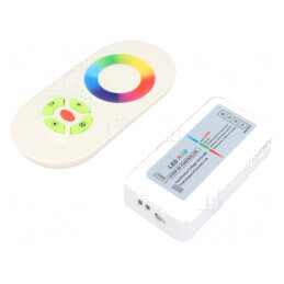 Controler LED RGB 12A Albă -20÷40°C