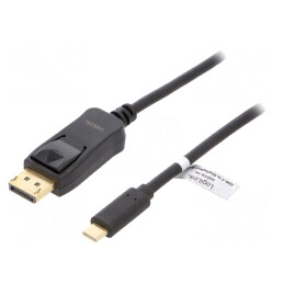 Adaptor DisplayPort la USB-C, 3m, Negru | Electronic-mag.ro | Componente Electronice