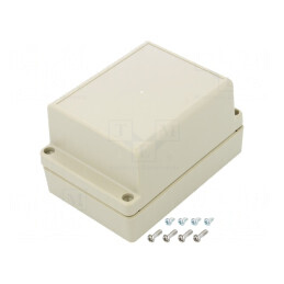 Carcasă Universală ABS IP65 Ritec 85x125x70mm | Electronic-mag.ro | Componente Electronice