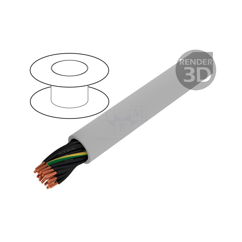 Cablu Electric JZ-500-PUR 25G1,5mm2 Gri | Electronic-mag.ro | Componente Electronice Cablu Electric JZ-500-PUR 25G1,5mm2 Gri | Electronic-mag.ro | Componente Electronice