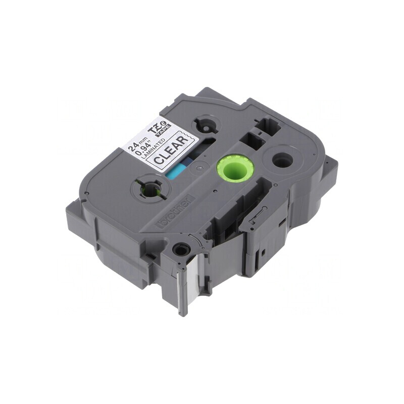 Bandă Transparentă 24mm x 8m Neagră TZE-151 | Electronic-mag.ro | Componente Electronice