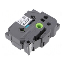 Bandă Transparentă 24mm x 8m Neagră TZE-151 | Electronic-mag.ro | Componente Electronice
